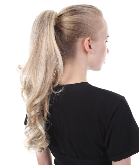 20 Inch Loose Curl Jaw Clip Synthetic Ponytail Extension by Styless