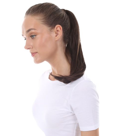 13 to 16 Inch Straight Synthetic Wrap Ponytail Extension by Styless