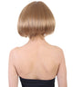 Anna Straight Brunette Bob with Bangs - Cosplay Halloween Wigs | HPO