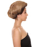 Adult Women's 13" Inch Medium Length Curled 360 Lace Front Natural Brown Bouffant Drag Beauty Wig, 100% Heat Resistant Fibers, Perfect for your Everyday Wear and Styling to your Expectations! -   Wig,  | NU