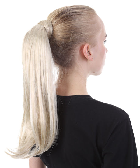 13 to 16 Inch Straight Synthetic Wrap Ponytail Extension by Styless