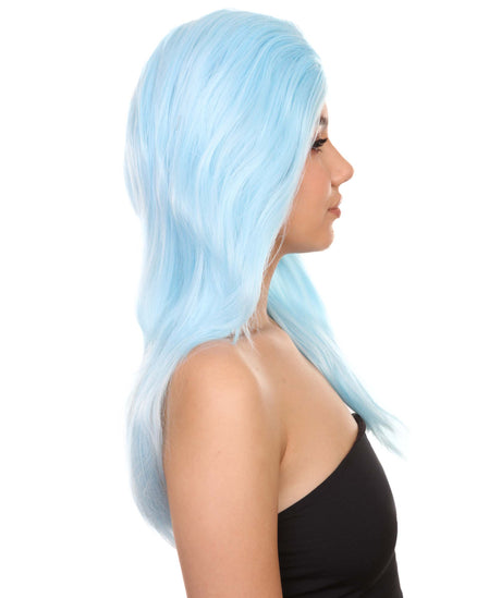 Lily Women's Long Length Lace Front Straight Hair - Adult Fashion Wigs | Nunique