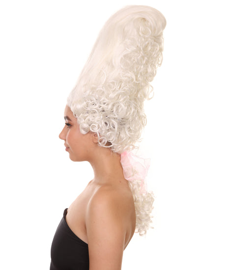 Colonial Beehive Wig | White Historical Wigs | HPO