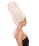 Colonial Beehive Wig | White Historical Wigs | HPO