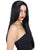 Black Long Straight Wig - Halloween Wigs | HPO
