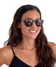 Nunique Sunglasses | Unisex Sophisti-Katy Lady Sunglasses | Natural Redhead | LA Noir | Classic Torty Multicolor Options