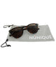 Nunique Sunglasses | Unisex Sophisti-Katy Lady Sunglasses | Natural Redhead | LA Noir | Classic Torty Multicolor Options
