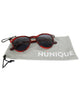 Nunique Sunglasses | Unisex Sophisti-Katy Lady Sunglasses | Natural Redhead | LA Noir | Classic Torty Multicolor Options