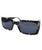 Nunique Sunglasses | Unisex Rich B*tch Blaire Sunglasses | Classic Torty | Smokey Ice |  Manhattan Black Multicolor Options