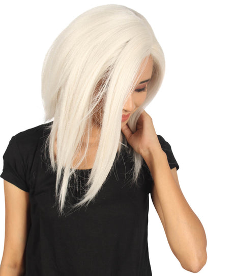 Vaeda Women's Shoulder Length Lace Front - Adult Fashion Wigs | Nunique