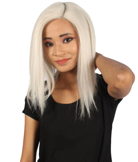 Vaeda Women's Shoulder Length Lace Front - Adult Fashion Wigs | Nunique
