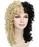 Double Dare Women's Two Tone Ringlets with Light Curly Bangs
