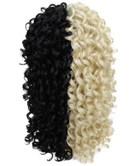 Double Dare Women's Two Tone Ringlets with Light Curly Bangs