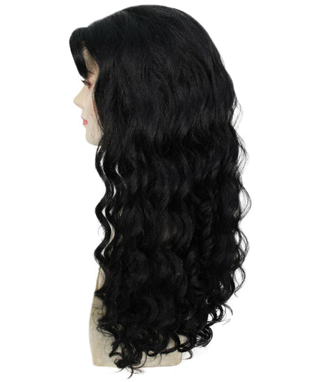 Double Rainbow - Women's Two Tone Lace front Curls with Heart Curled Bangs