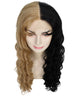 Double Rainbow - Women's Two Tone Lace front Curls with Heart Curled Bangs