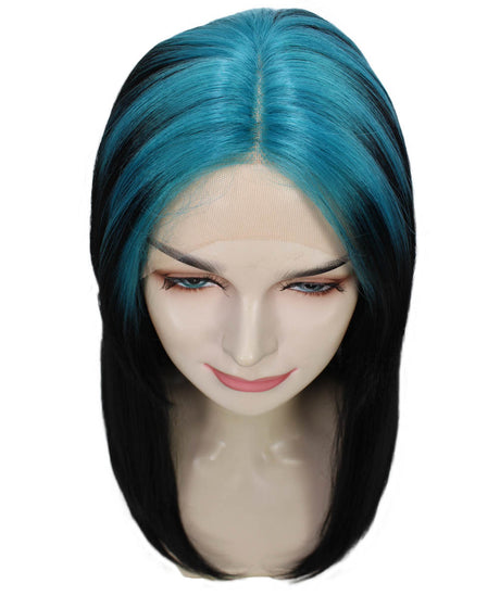 Billie - Women's 26 in. Lace Front Multiple Colors Fashion Mullet with Various Color Roots | Nunique