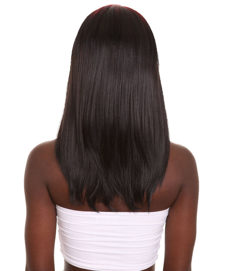 Billie - Women's 26 in. Lace Front Multiple Colors Fashion Mullet with Various Color Roots | Nunique