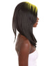 Billie - Women's 26 in. Lace Front Multiple Colors Fashion Mullet with Various Color Roots | Nunique