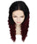 Nunique Women's 33" Lace Front Heat Resistant Natural Model Wig - Extra Long Length Curly Brunette Hair - Easy to Wear and Simple to Maintain