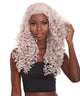 Victoria Nunique Women's 27" in. Lace Front Heat Resistant New Grey Styled Wig | NU