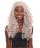 Victoria Nunique Women's 27" in. Lace Front Heat Resistant New Grey Styled Wig | NU