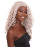 Victoria Nunique Women's 27" in. Lace Front Heat Resistant New Grey Styled Wig | NU