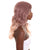 Dusty Rose Adult Women's 21 In. Wig - Long Length Walnut Brown Ombre  Hair - Lace Front Heat Resistant Fibers