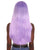 Namaya - Nunique Adult Women's 23" In. Lilac Purple 4x4 with Dark Roots - Lace Front Heat Resistant Fibers
