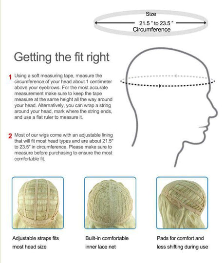 Nunique Adult Women's 16" In. Two Tone Contrasting Cruel and Evil Artist Wig - Short Length Two Tone Pure White and Jet Black Hair