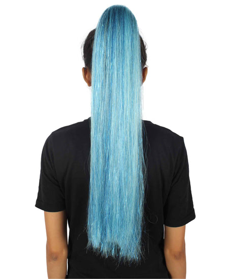 Multi Color Tinsel Ponytail Extensions