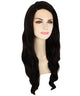 Delilah Nunique Adult Women's 27" Inch Long Length Wavy C-Part Lace Natural Black 40's Icon Beauty Wig, 100% Heat Resistant Fibers, Perfect for your Everyday Wear and Styling to your Expectations! -   Wig,  | NU