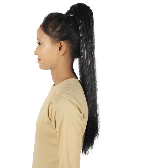 Black Vibrant Ponytail Extension