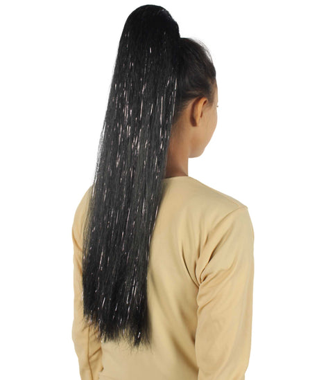 Black Vibrant Ponytail Extension