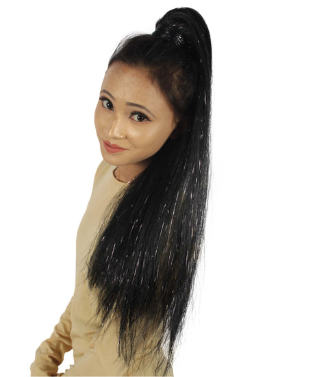 Black Vibrant Ponytail Extension
