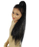 Black Vibrant Ponytail Extension