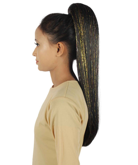 Black Vibrant Ponytail Extension