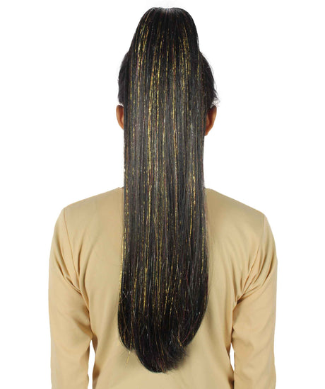 Black Vibrant Ponytail Extension
