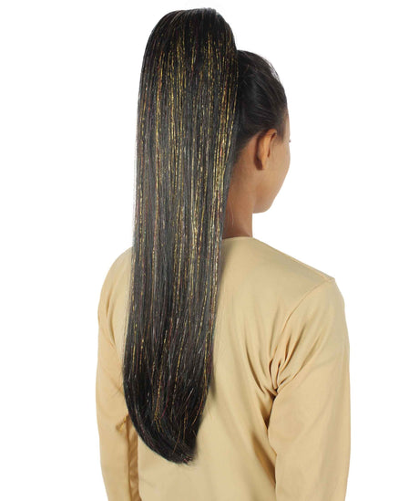 Black Vibrant Ponytail Extension