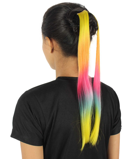 Rainbow Vibrant Celebrity Ponytail Extension