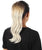 14" Inch Brown/Blonde Vibrant Ponytail Ombre Hair Extension