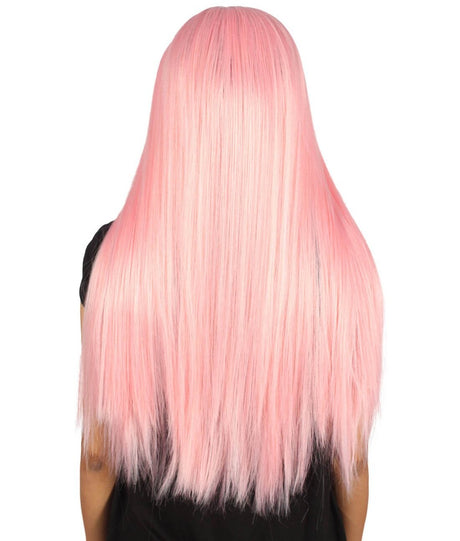 Camila Women's Long Length Lace Front Straight With Dark Roots - Adults Fashion Wigs | Nunique